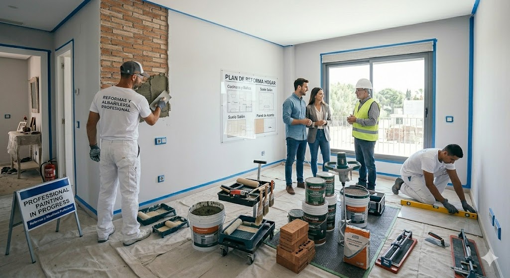 reformas integrales en España albañiles presupuesto gratis reformas de viviendas y locales reforma completa cerca de mí